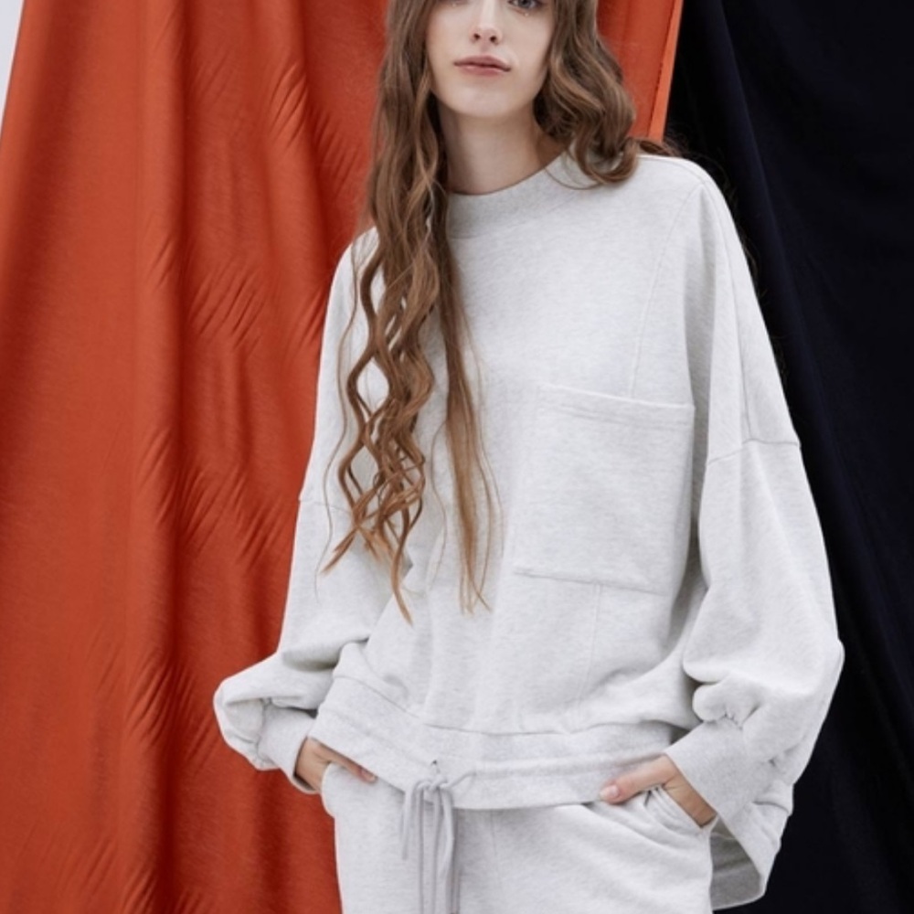 NAP loungewear oversized grey sweater size XXL